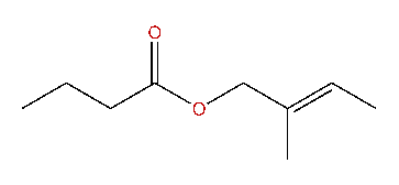 (E)-2-Methyl-2-butenyl butyrate